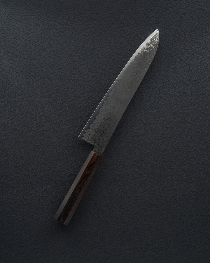 HATSUKOKORO Ryuhyo Kurozome SG2 Damascus Gyuto 240 mm