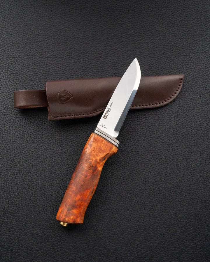 HELLE Alden Jaktkniv 105 mm tomatosharp