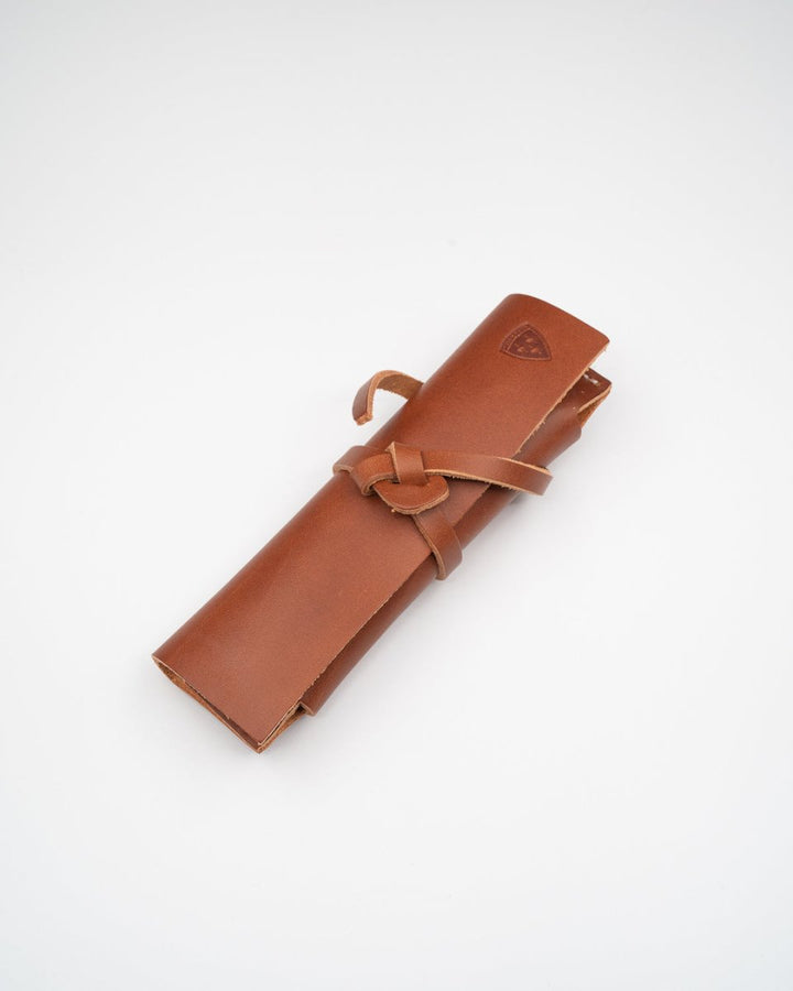 HELLE Slipestein liten med etui tomatosharp