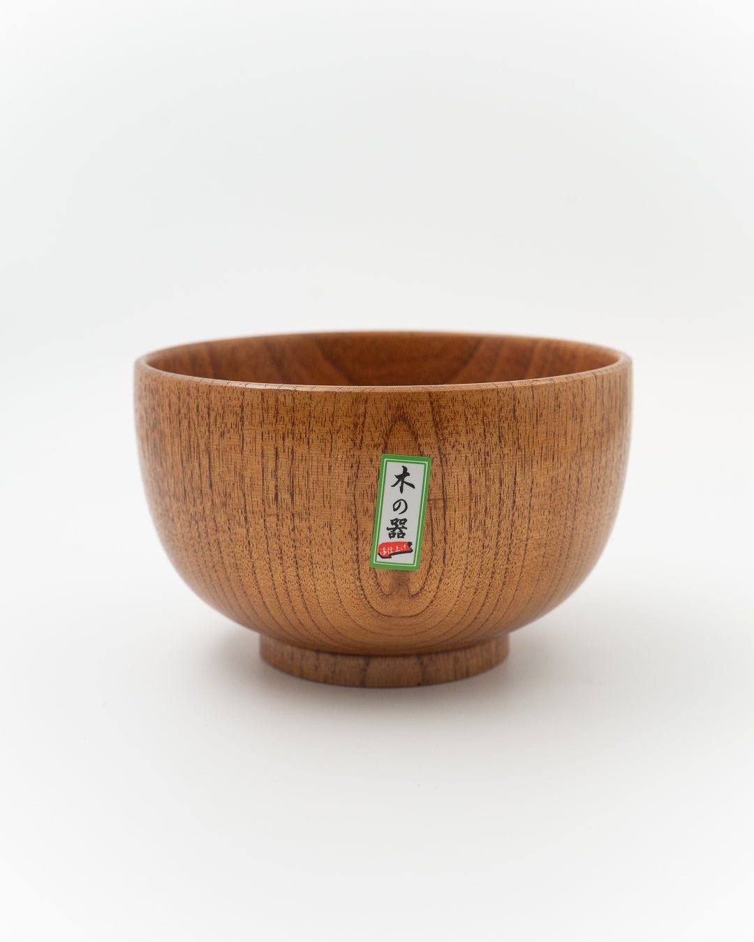 Japansk bolle av tre, Natur – 13 cm Ishida