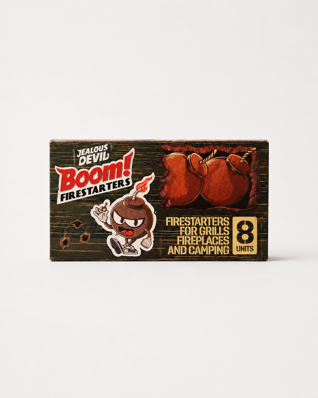 Jealous Devil BOOM! Firestarters opptenningsbriketter 8-pack