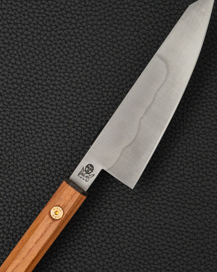 Utbeiningskniv 135 mm, KNIFE GUY STUDIO Honesuki tomatosharp