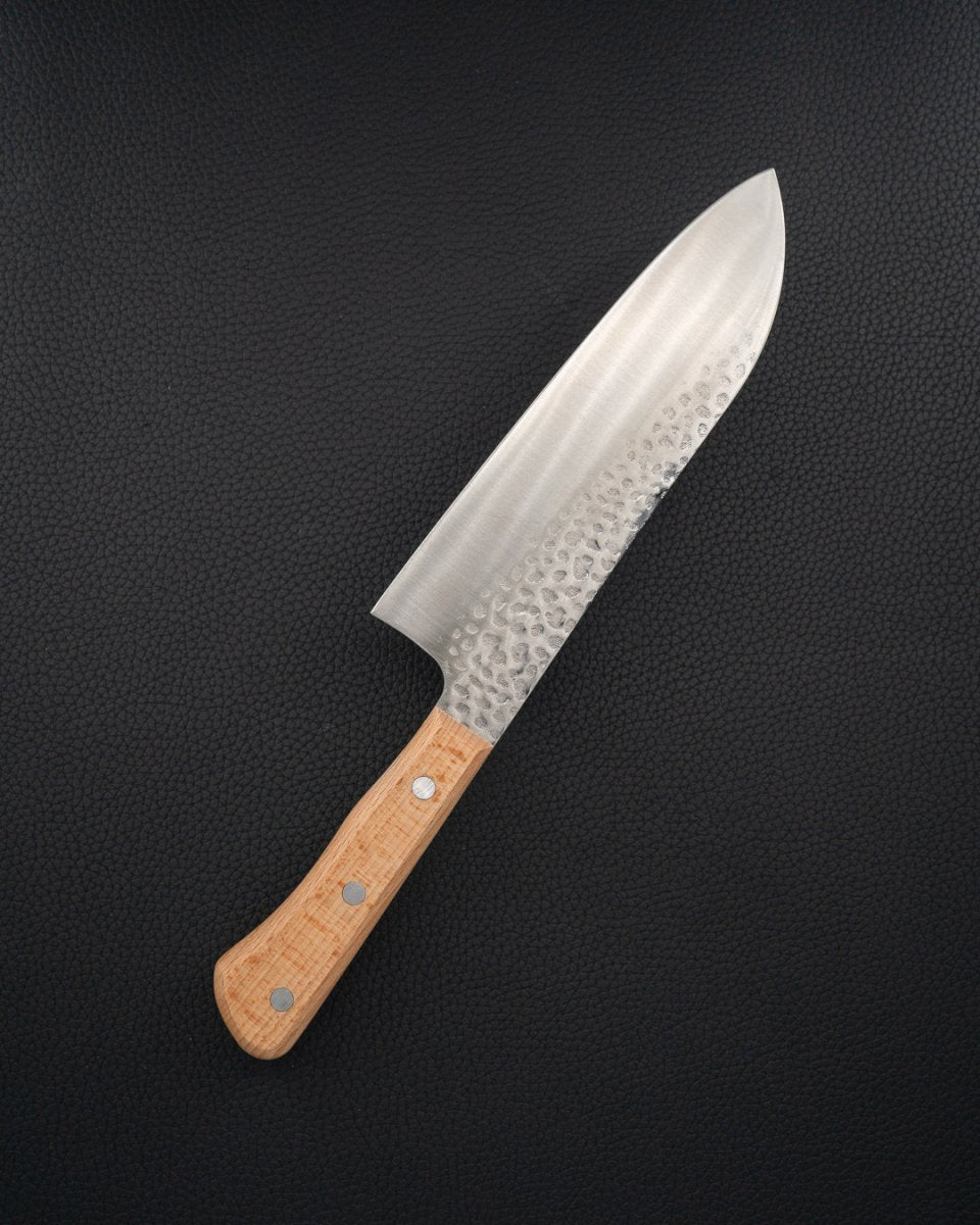 KAMEYUKI 1K6 Tsuchime Santoku 180 mm tomatosharp