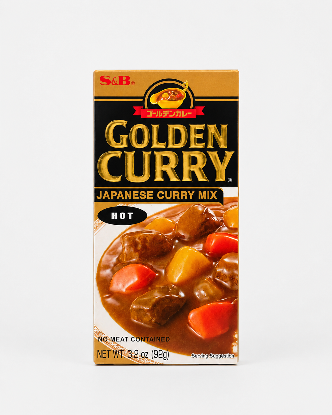 Karri, S&amp;B Golden Curry Hot 92 g