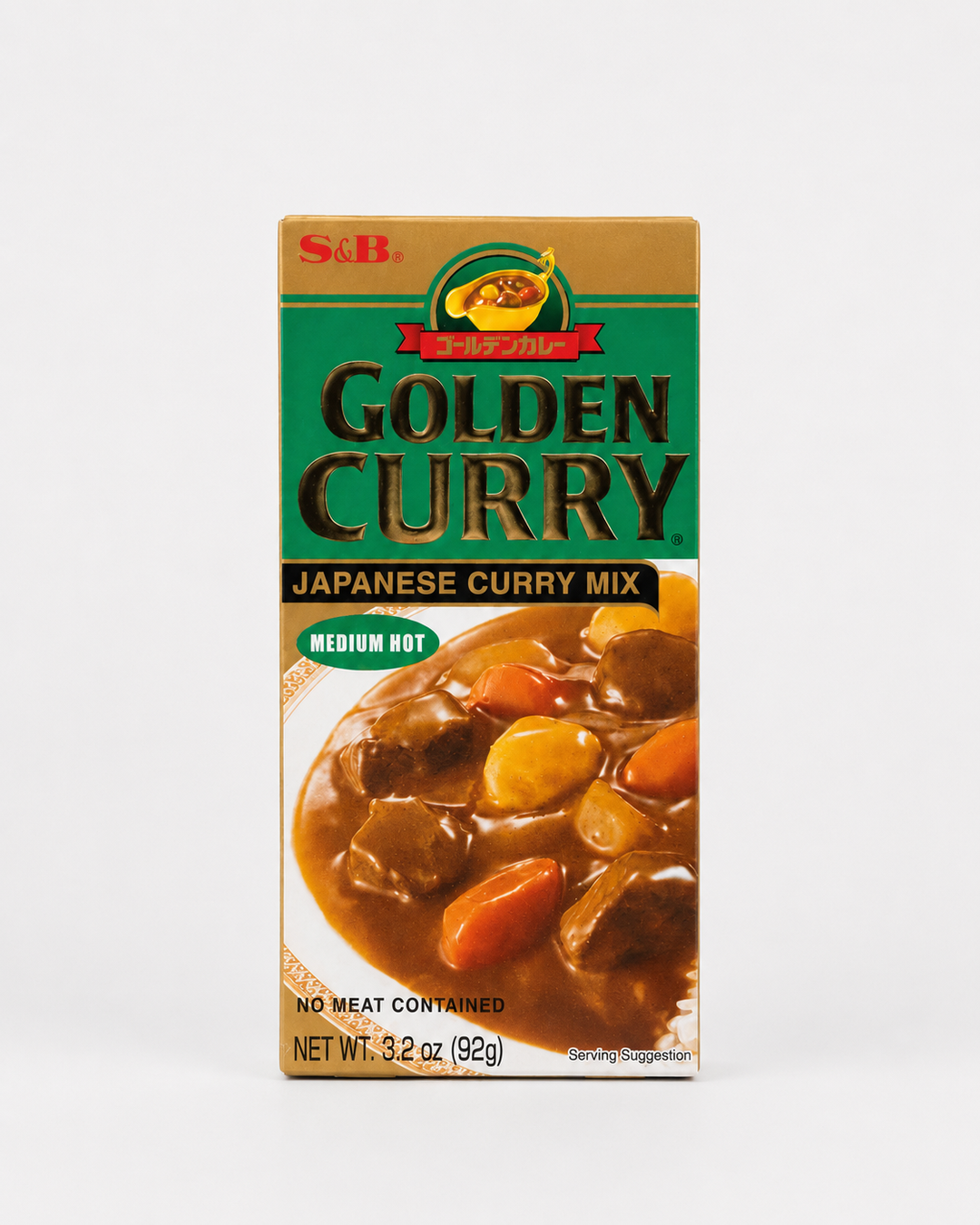 Karri, S&amp;B Golden Curry Medium Hot 92 g