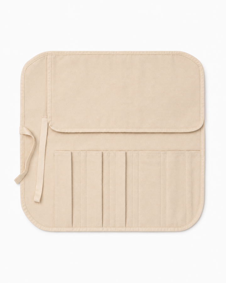 Knife roll for 4 knives