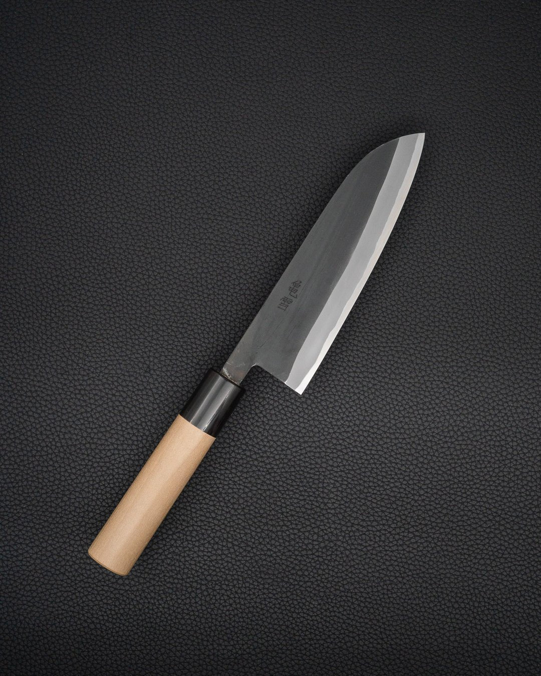 Kokkekniv 165 mm, KAMEYUKI Kuro Blue2 Santoku tomatosharp