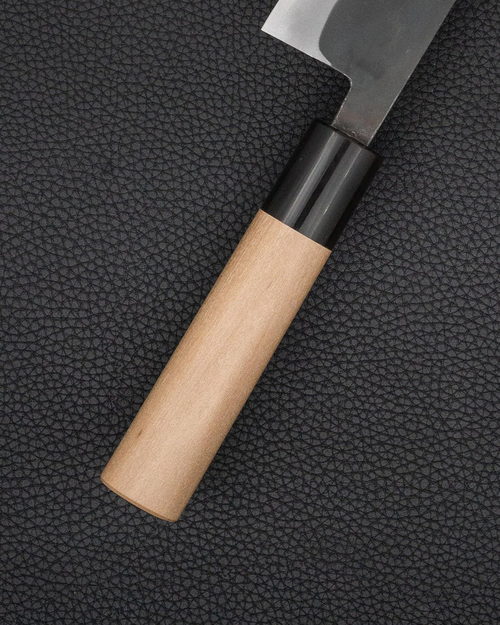 Kokkekniv 165 mm, KAMEYUKI Kuro Blue2 Santoku tomatosharp