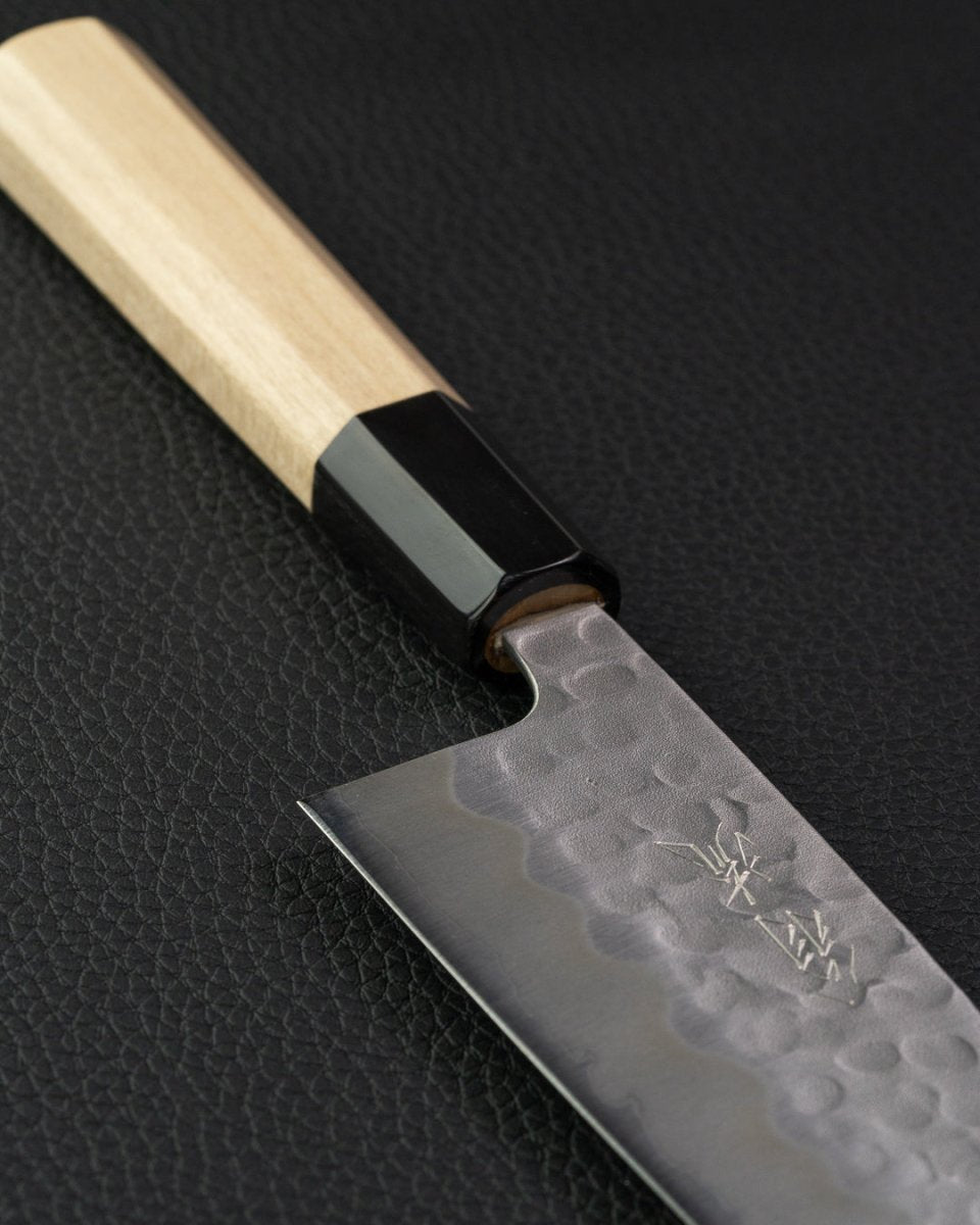 OUL Shiro2 Tsuchime Santoku 165 mm tomatosharp