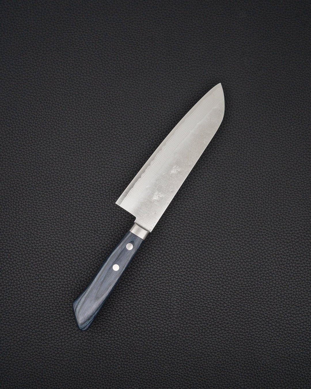 Kokkekniv 170 mm, MASUTANI Sekka VG10 Nashiji Blue Santoku Masutani