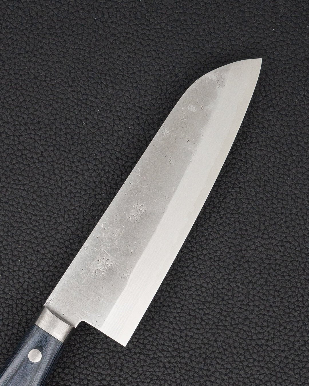 Kokkekniv 170 mm, MASUTANI Sekka VG10 Nashiji Blue Santoku Masutani