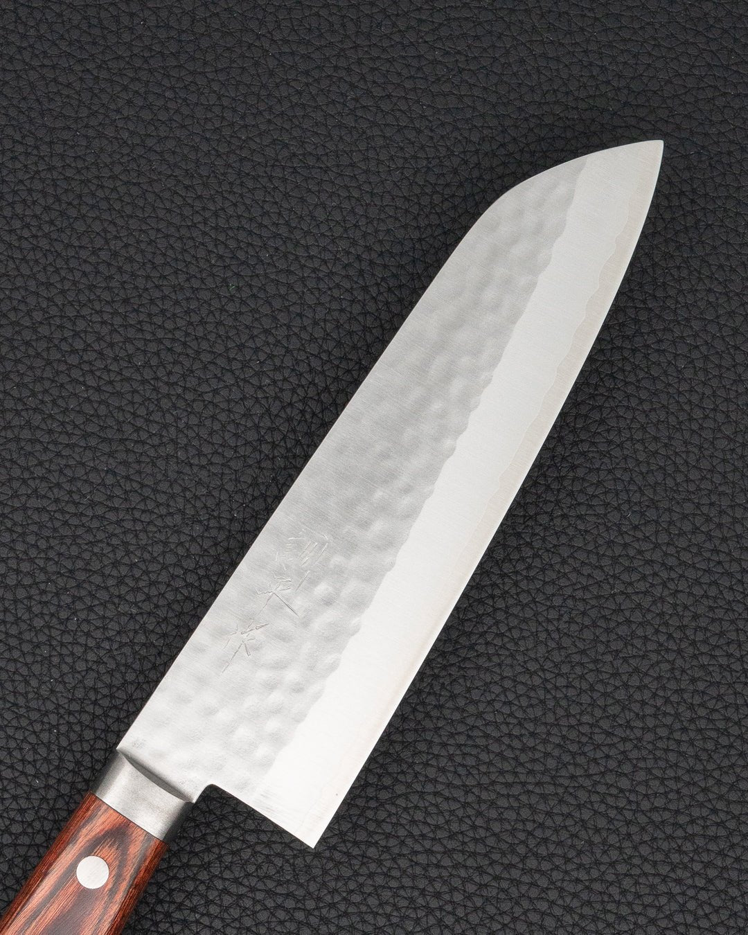 Kokkekniv 170 mm, MASUTANI VG1 Nashiji Brown Santoku Masutani