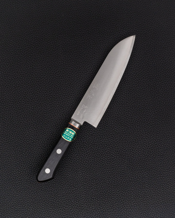 Kokkekniv 170 mm, MIKI HAMONO "Copper Line" VG1 Santoku tomatosharp