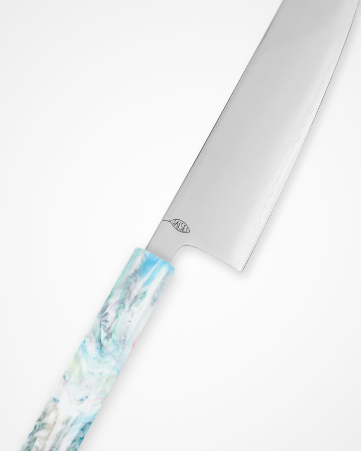 Kokkekniv 170 mm, SAISEI IRO Jazz Santoku tomatosharp