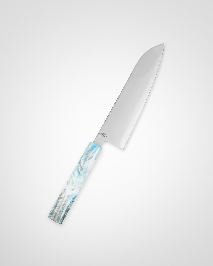 Kokkekniv 170 mm, SAISEI IRO Jazz Santoku tomatosharp