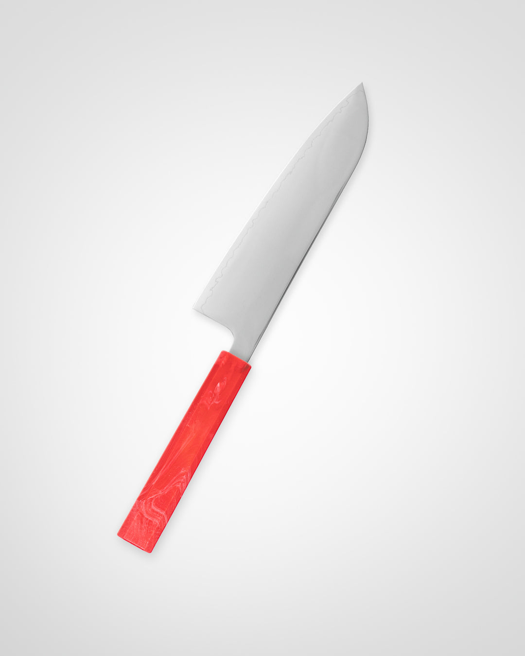 Kokkekniv 170 mm, SAISEI IRO Jordbær Santoku tomatosharp