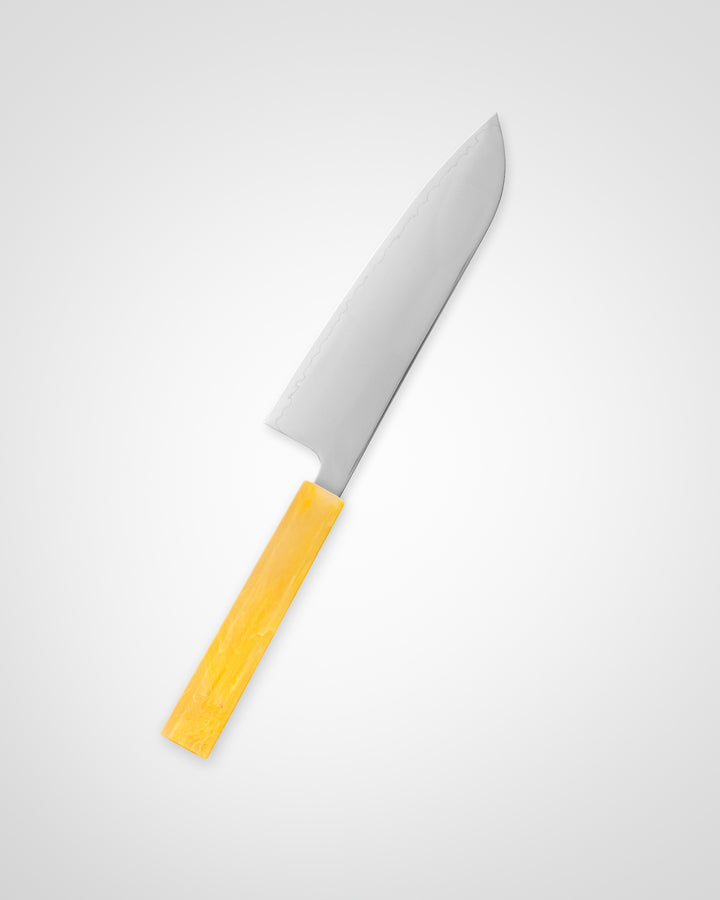 Kokkekniv 170 mm, SAISEI IRO Løvetann Santoku tomatosharp