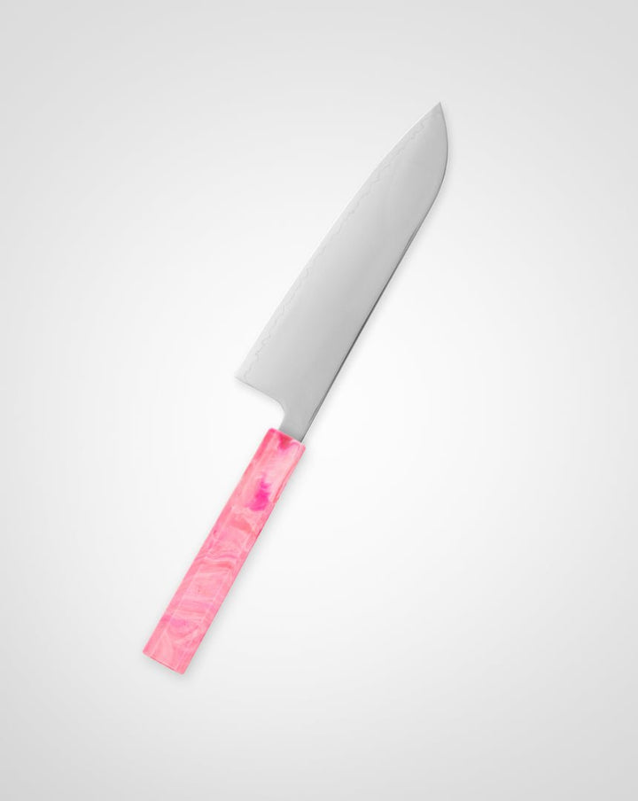 Kokkekniv 170 mm, SAISEI IRO Sakura Santoku tomatosharp