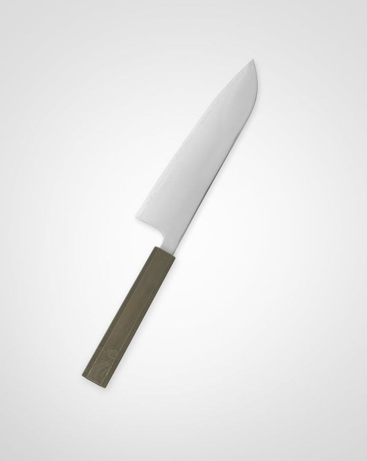 Kokkekniv 170 mm, SAISEI IRO Skog Santoku tomatosharp