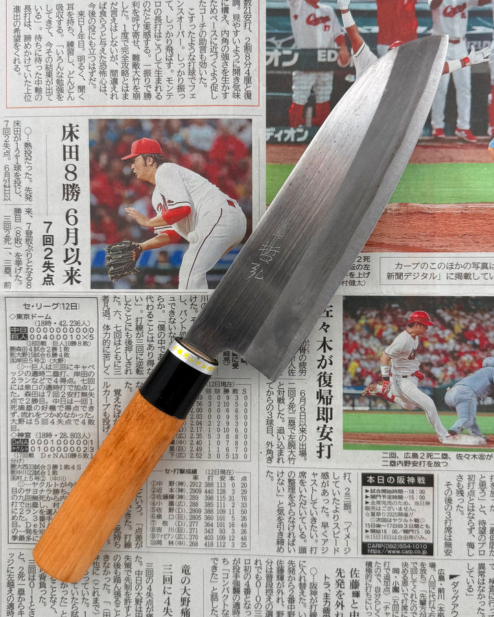 Kokkekniven 170 mm, Saisie Volken Santoku tomatosharp