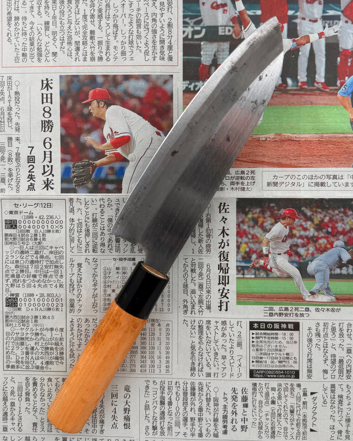 Kokkekniven 170 mm, Saisie Volken Santoku tomatosharp
