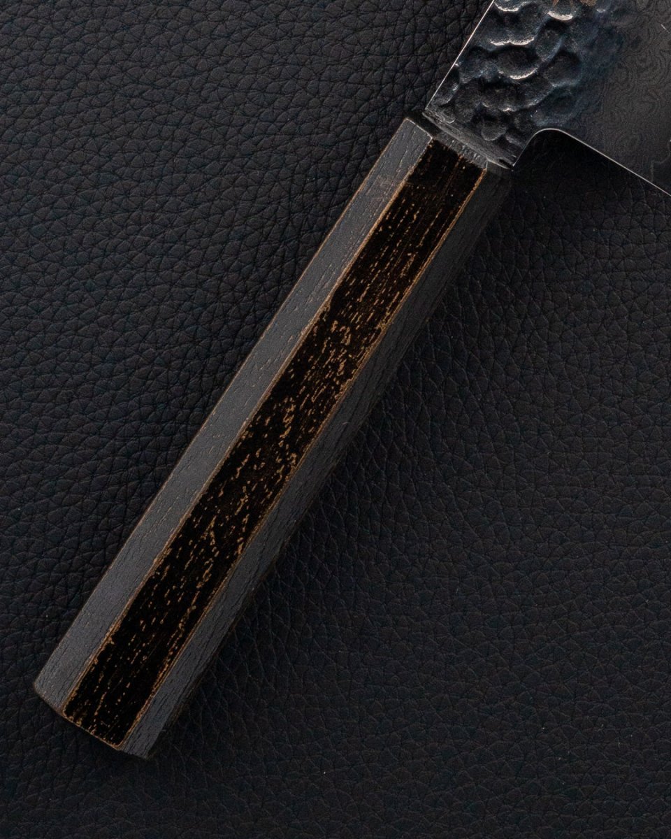 SAKAI TAKAYUKI Nanairo Damascus Sumikin Santoku 170 mm tomatosharp