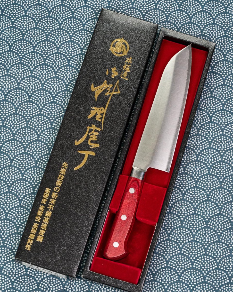 TAKAMURA Migaki SG2 Santoku 170 mm tomatosharp