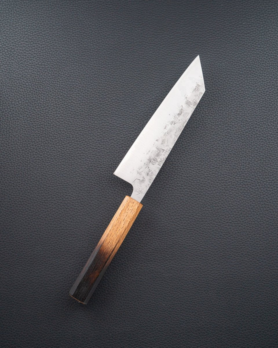 TSUNEHISA SLD Washiji Burnt Oak Bunka 170 mm + Keramisk skjerpestav tomatosharp