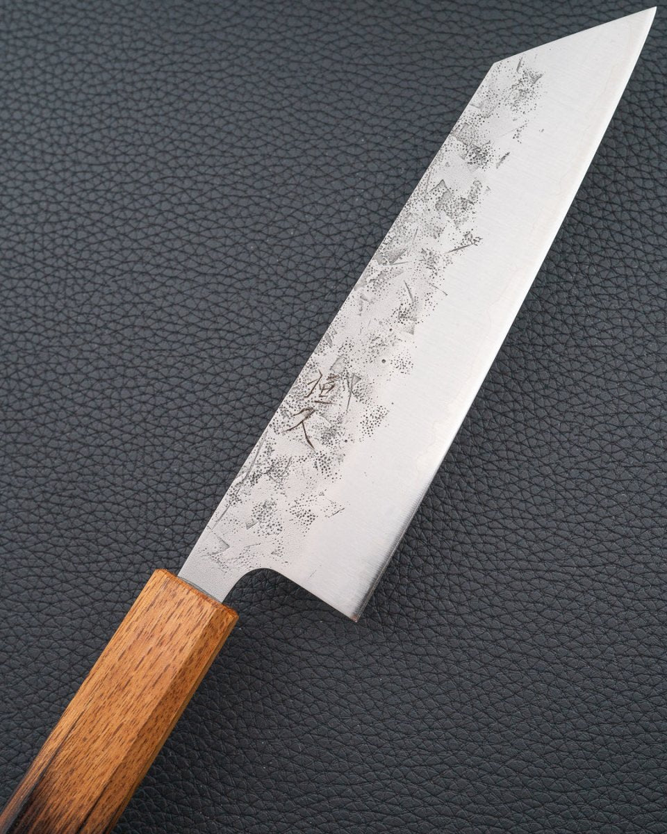 TSUNEHISA SLD Washiji Burnt Oak Bunka 170 mm + Keramisk skjerpestav tomatosharp