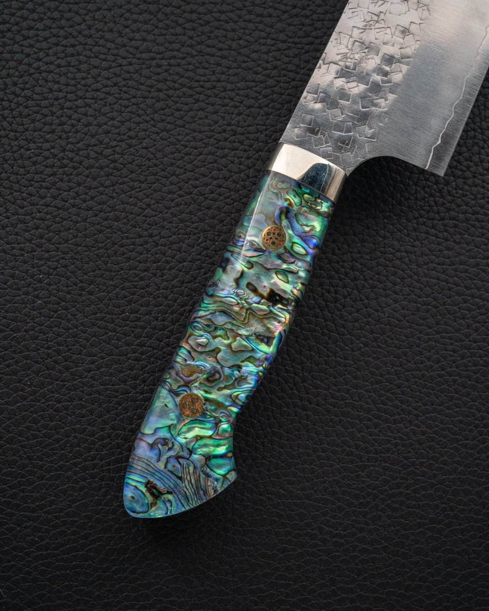 YOSHIMI KATO SG2 Minamo Abalone Bunka 170 mm tomatosharp