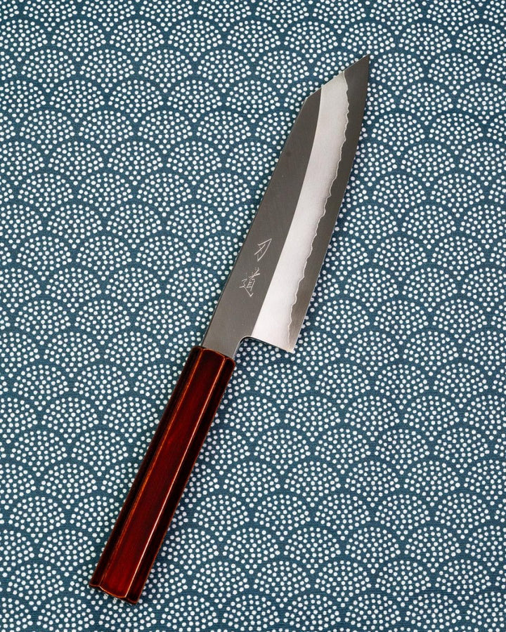 HADO Ginsan Kiritsuke Santoku 180 mm tomatosharp