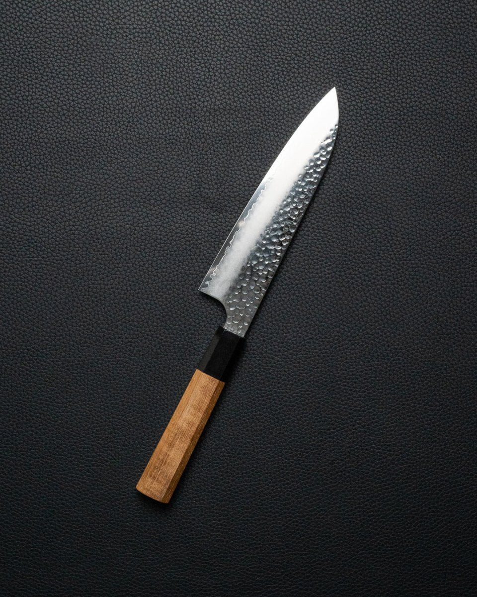 HATSUKOKORO Hayabusa Tsuchime Santoku 180 mm tomatosharp