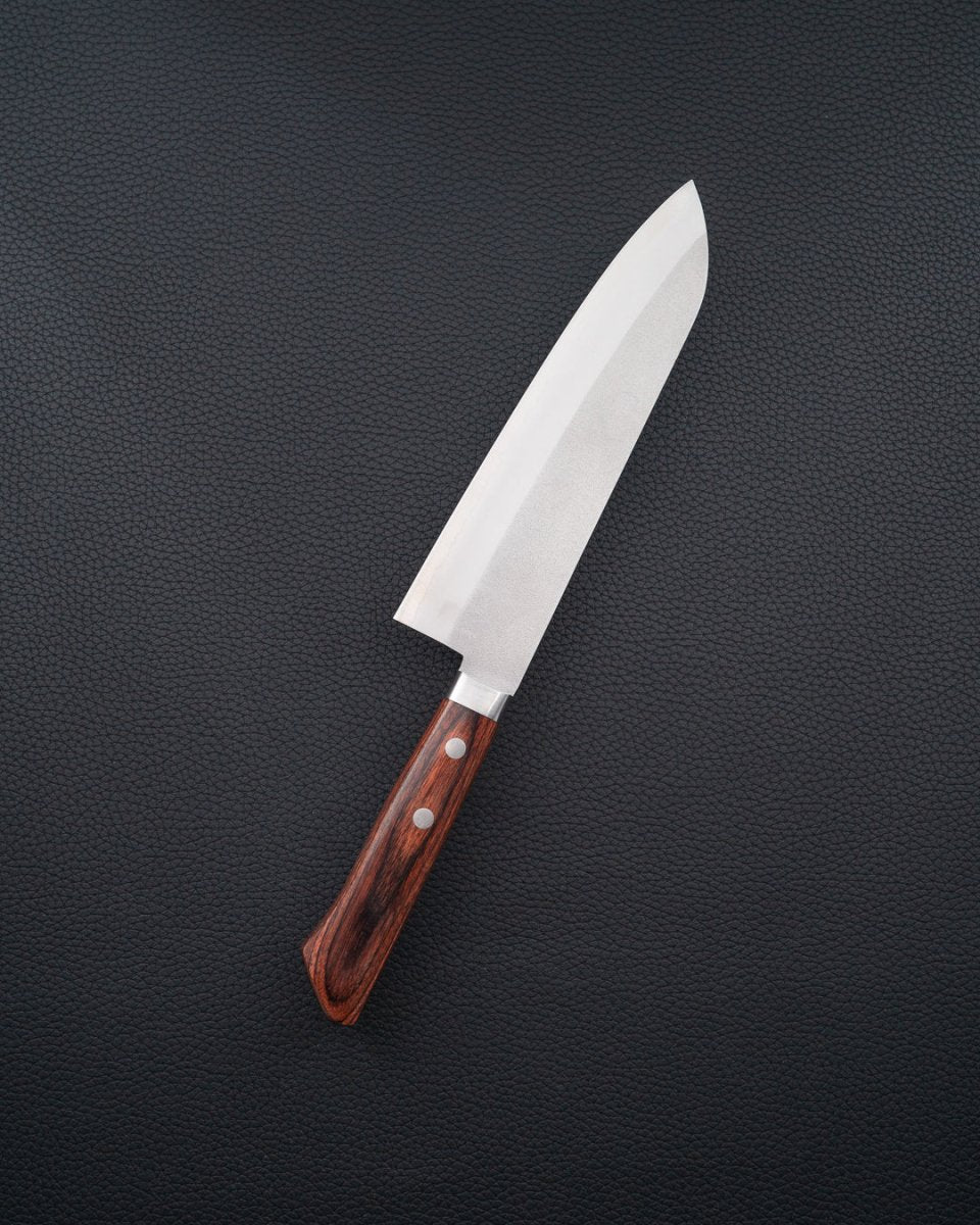 MASUTANI VG1 Nashiji Brown Gyuto 180 mm tomatosharp