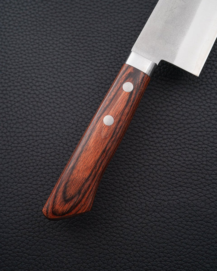 MASUTANI VG1 Nashiji Brown Gyuto 180 mm tomatosharp