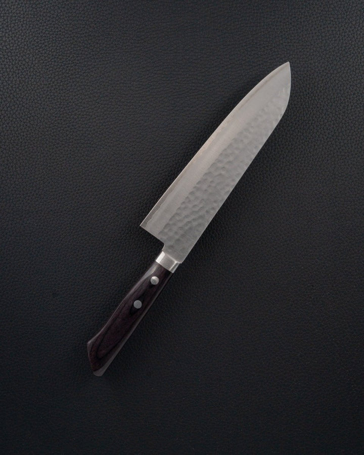 MASUTANI VG1 Tsuchime Black Gyuto 180 mm tomatosharp