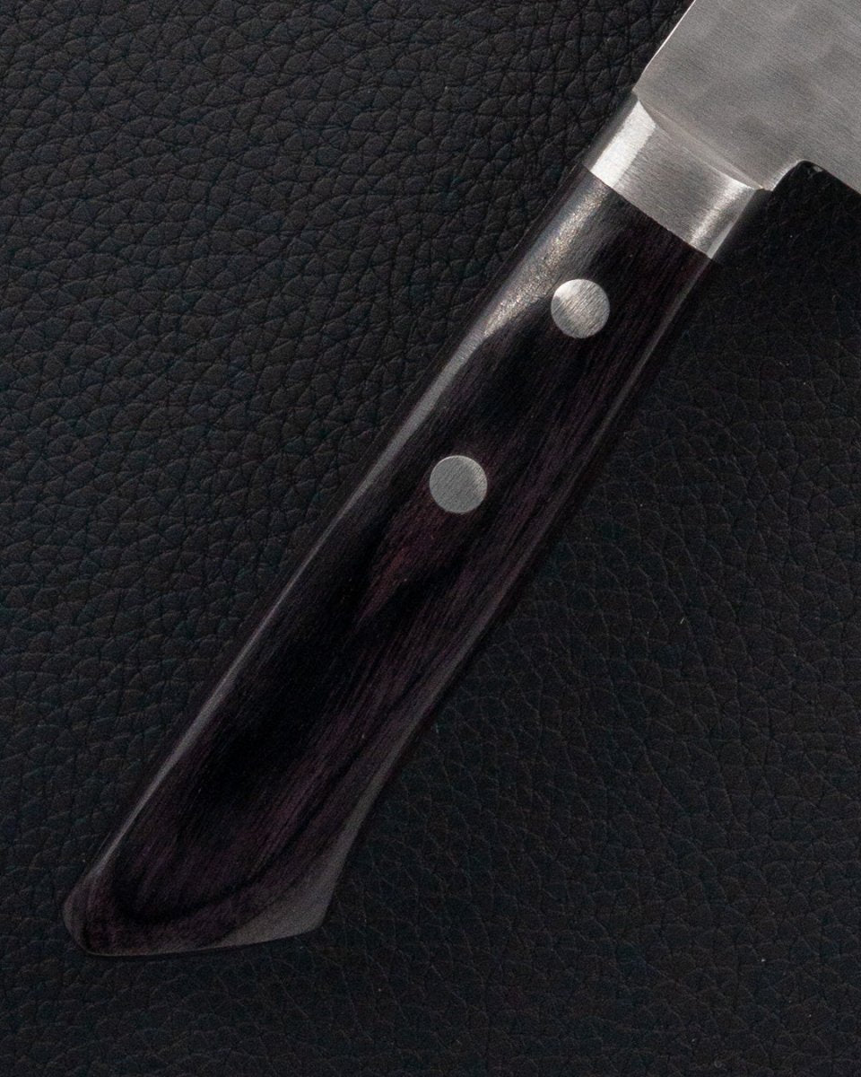 MASUTANI VG1 Tsuchime Black Gyuto 180 mm tomatosharp