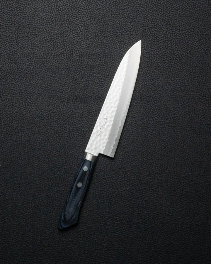 MASUTANI VG10 Kokuryu Damascus Tsuchime Gyuto 180 mm tomatosharp