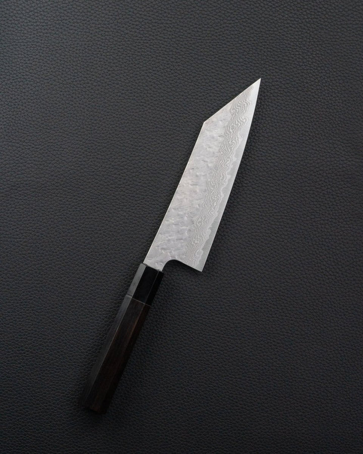 NIGARA HAMONO VG10 Tsuchime Damascus Bunka 180 mm tomatosharp