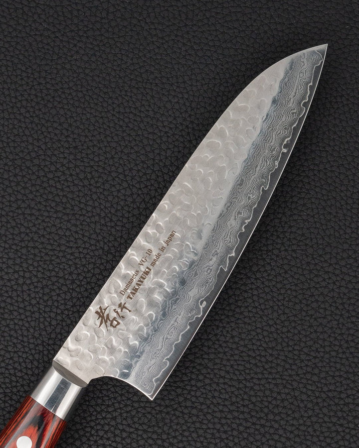 Kokkekniv 180 mm, SAKAI TAKAYUKI VG10 Damascus Santoku Sakai Takayuki