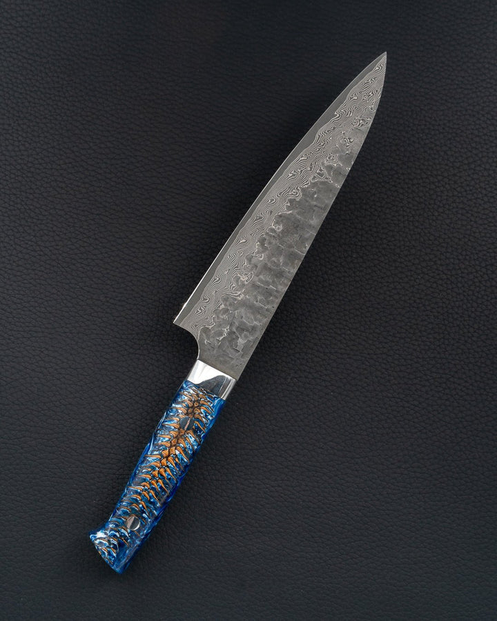 TAKESHI SAJI V10 Cross Blue Pine Gyuto 180 mm Takeshi Saji