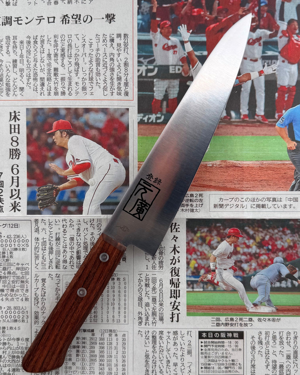 Kokkekniven 185 mm, Saisei Akuma Gyuto tomatosharp