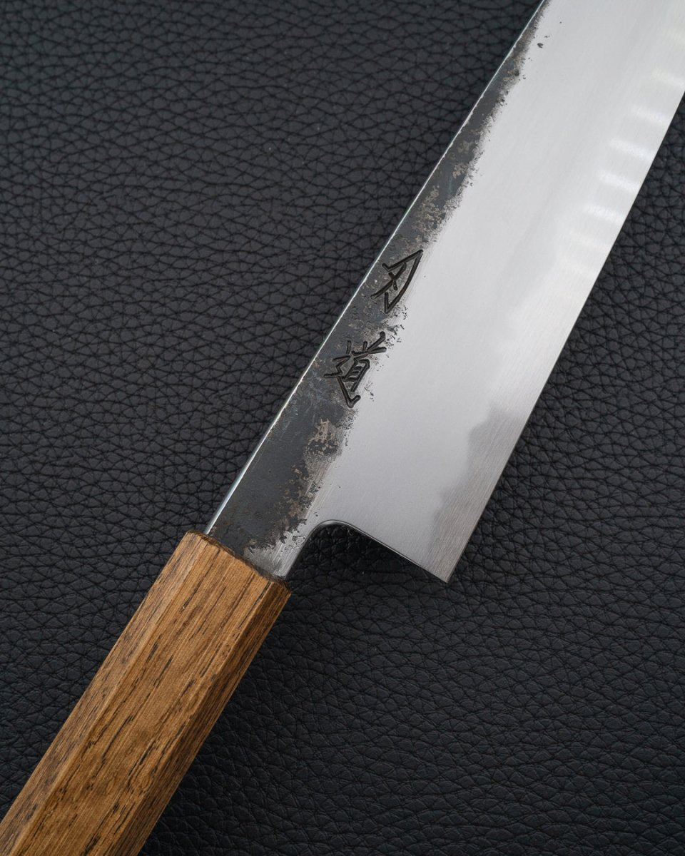 HADO Sumi Black Oak White2 Gyuto 210 mm tomatosharp