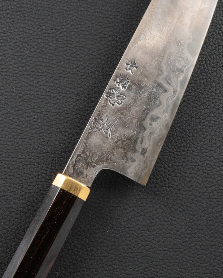KISUKE MANAKA x NAKAMURA KNIVES "KAGERO" Blue2 Gyuto 210 mm tomatosharp