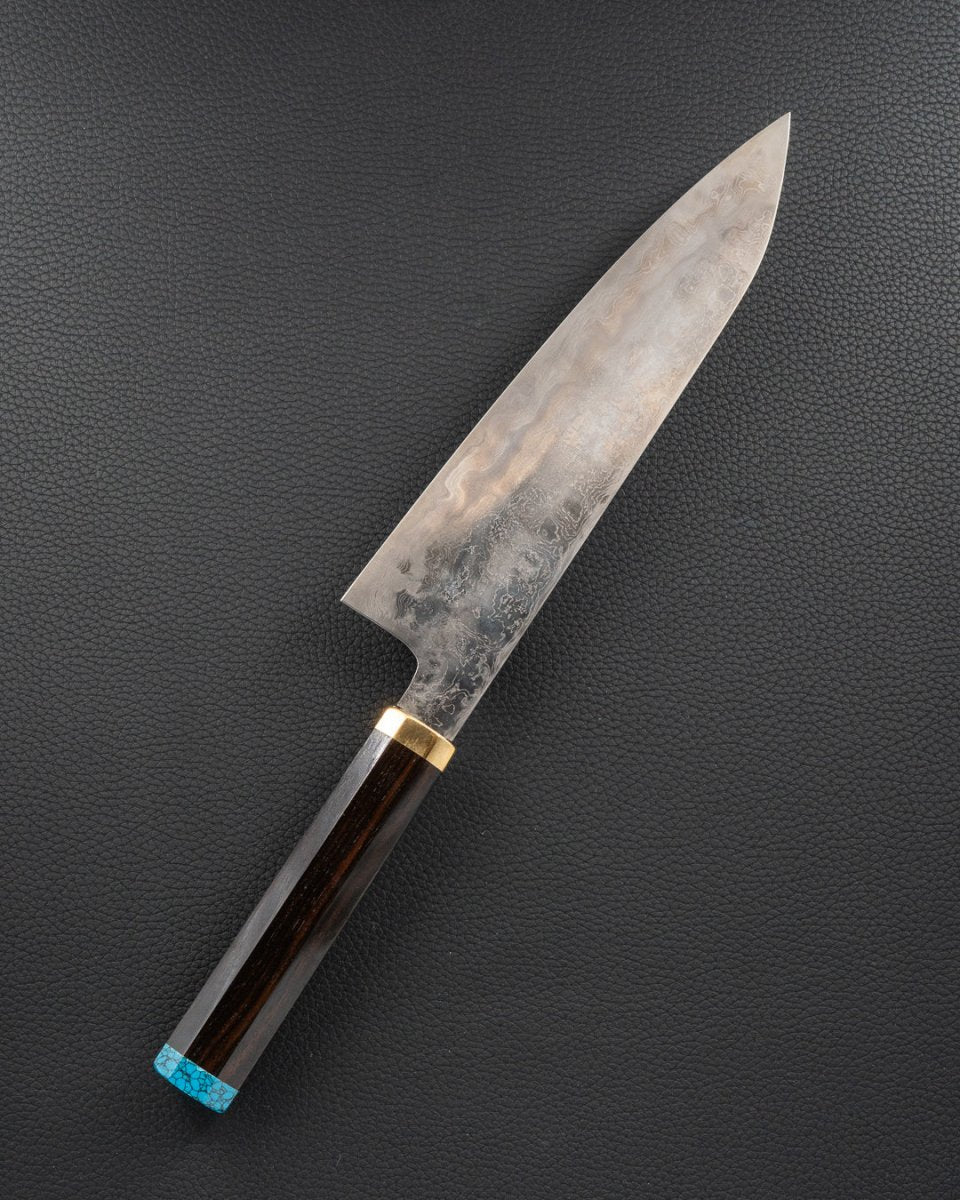KISUKE MANAKA x NAKAMURA KNIVES "KAGERO" Blue2 Gyuto 210 mm tomatosharp