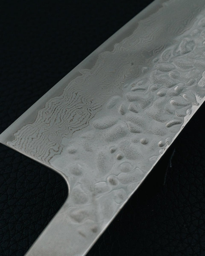 OUL 10A Damascus Gyuto knivblad 210 mm tomatosharp