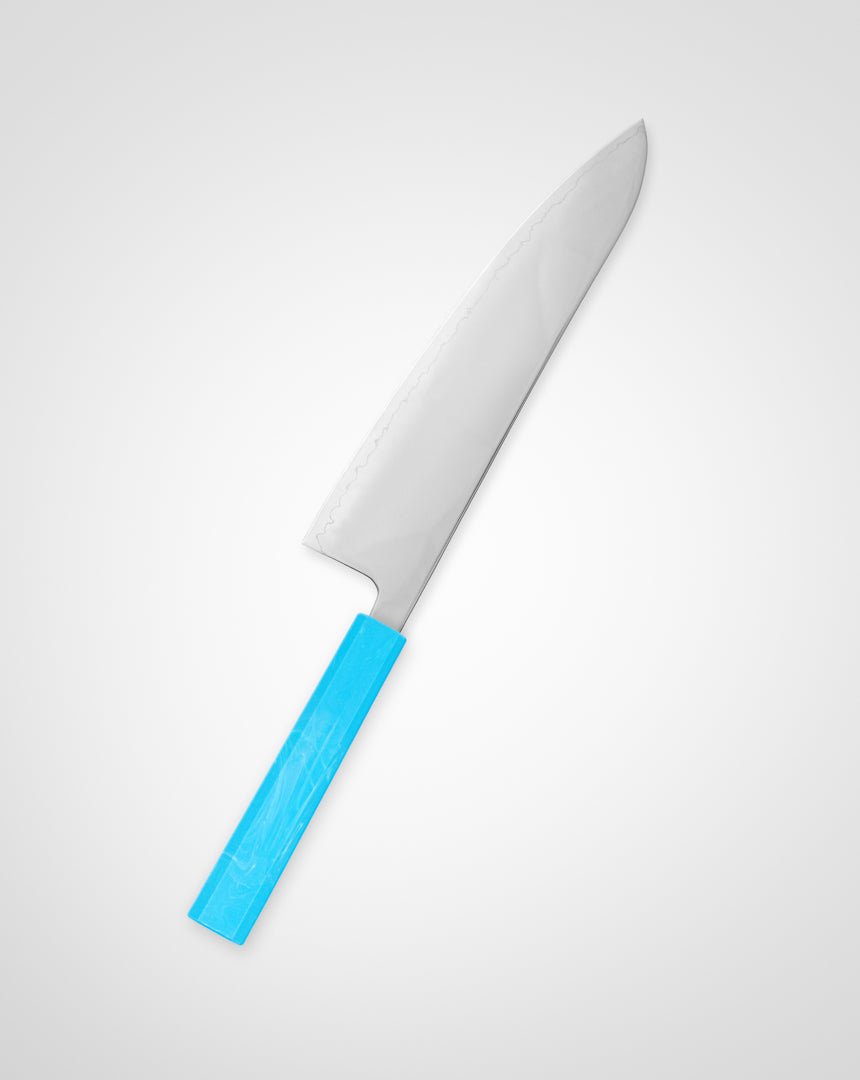 Kokkekniv 210 mm, SAISEI IRO Himmel Gyuto tomatosharp