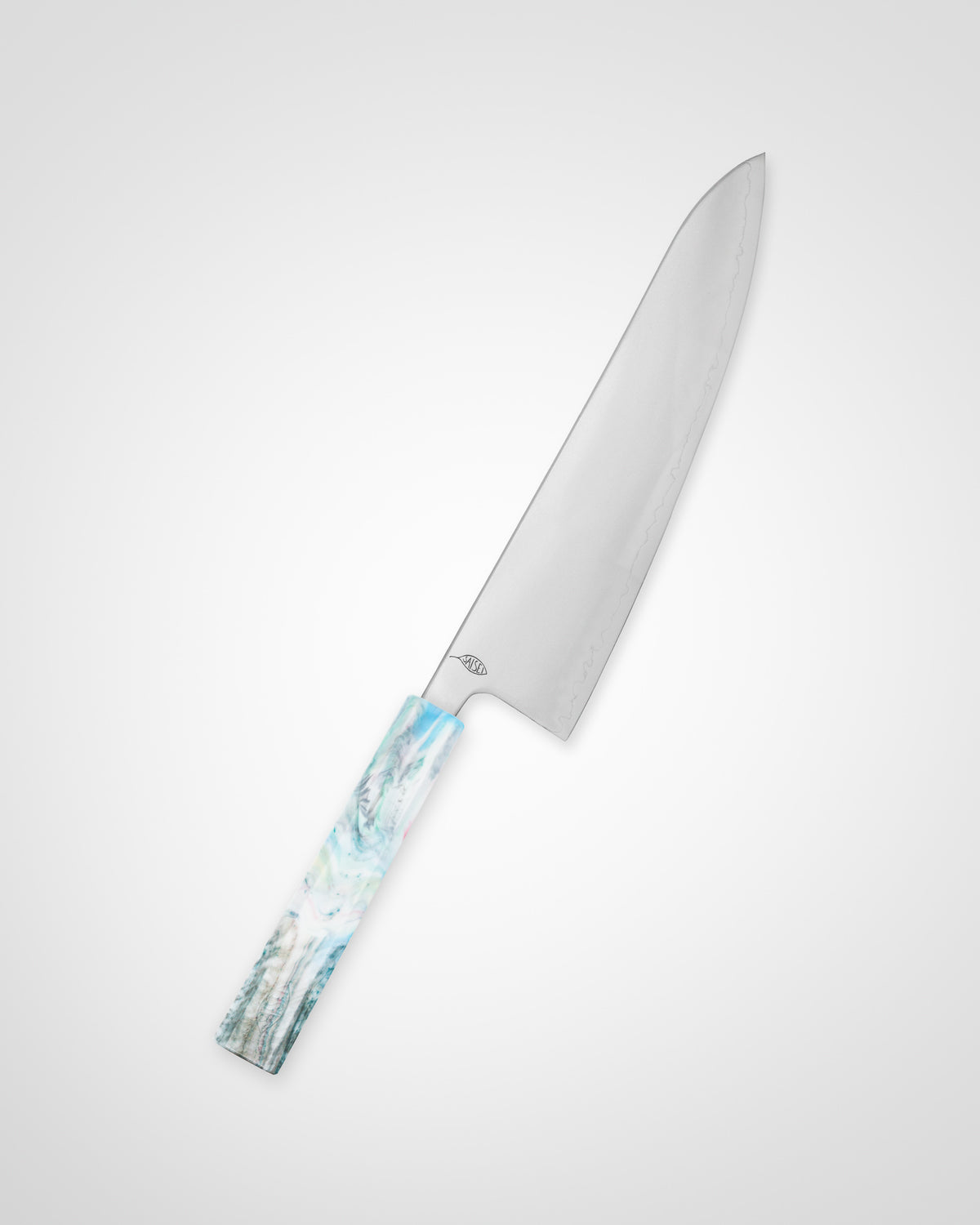 Kokkekniv 210 mm, SAISEI IRO Jazz Gyuto tomatosharp