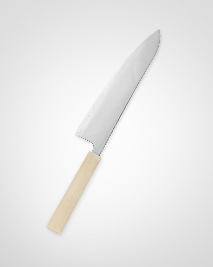Kokkekniv 210 mm, SAISEI IRO Kvarts Gyuto tomatosharp