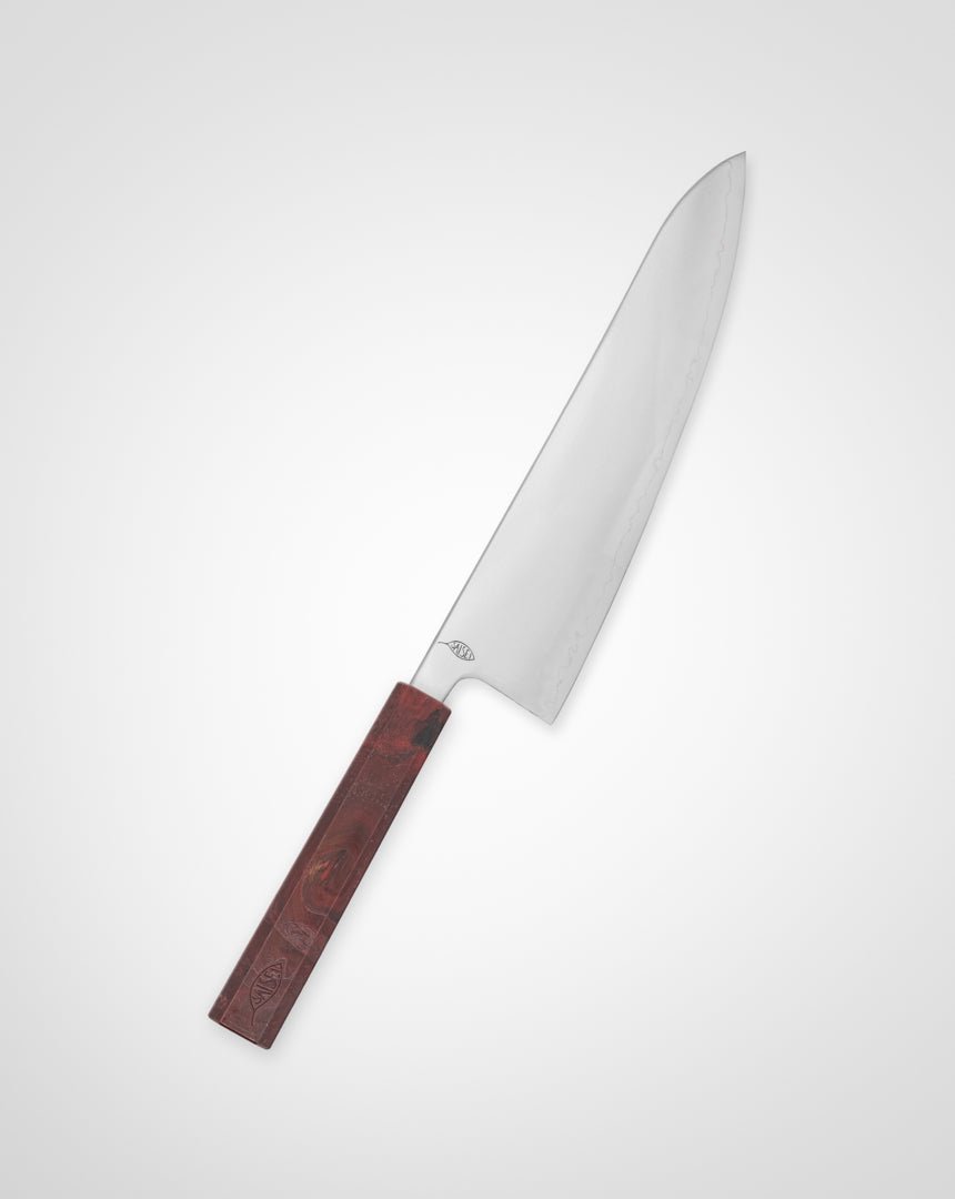 Kokkekniv 210 mm, SAISEI IRO Lava Gyuto tomatosharp