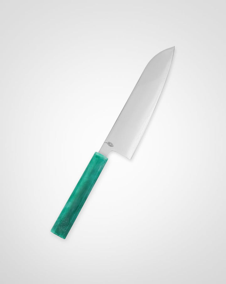Kokkekniv 210 mm, SAISEI IRO Sjøgress Gyuto tomatosharp